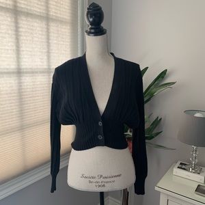 Aritzia - Wilfred Plunge Front Cardigan